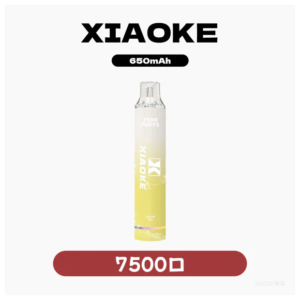 XIAOKE梟客電子煙拋棄式7500口炫酷發光設計【25種口味】